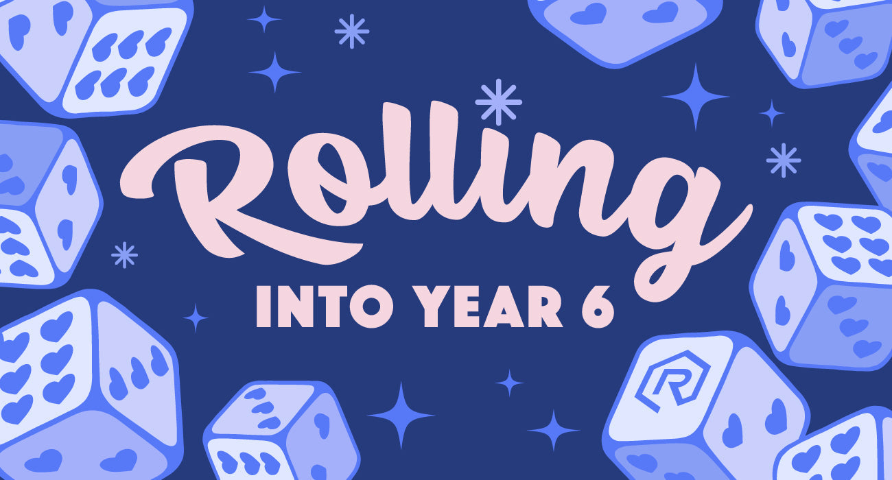 Rollacrit Turns 6: A Week of Rewards, Free Shipping, and Giving Back | Rollacrit