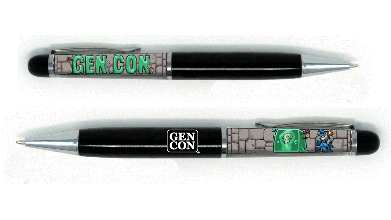 Cube Dissolves Wizard Floating Pen