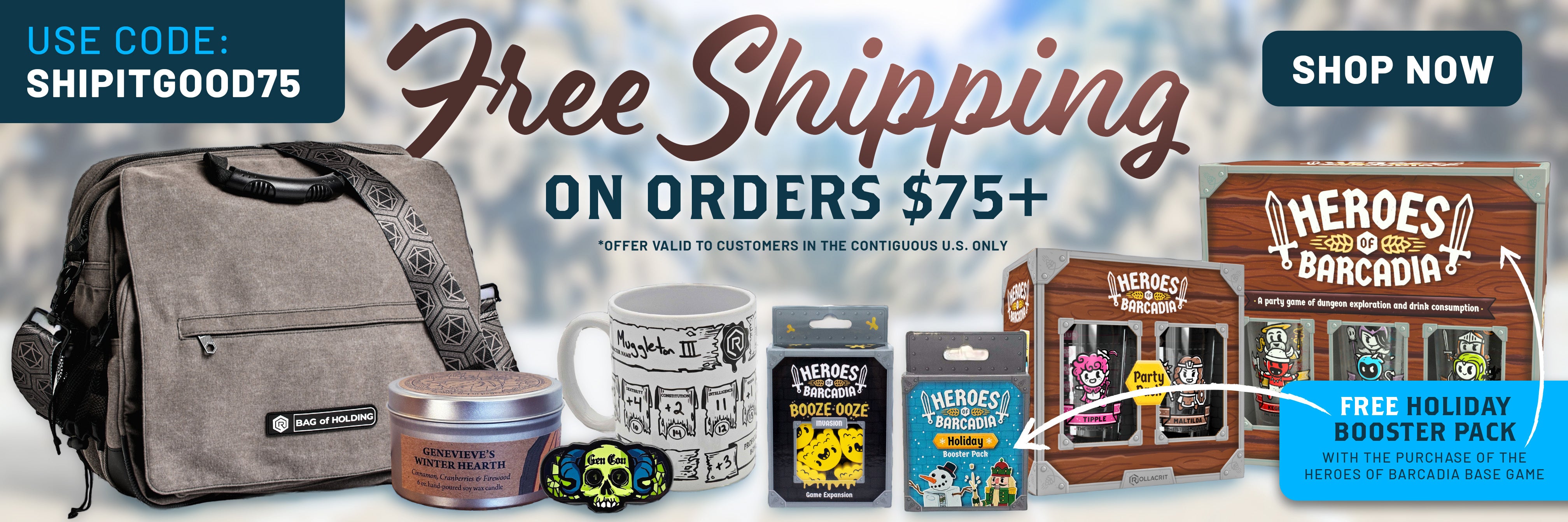 Free Shipping on Orders $75+ | Rollacrit