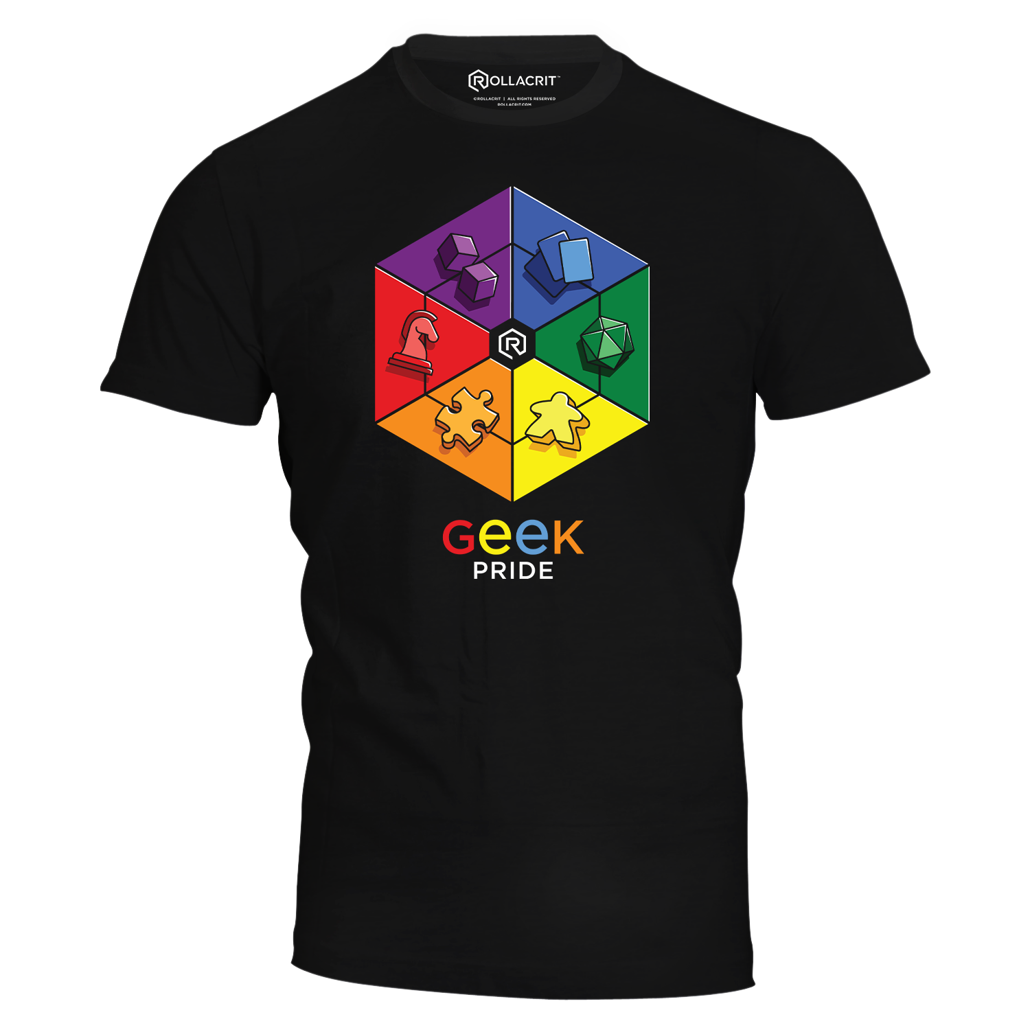 Geek Pride 2025 T-Shirt | Rollacrit