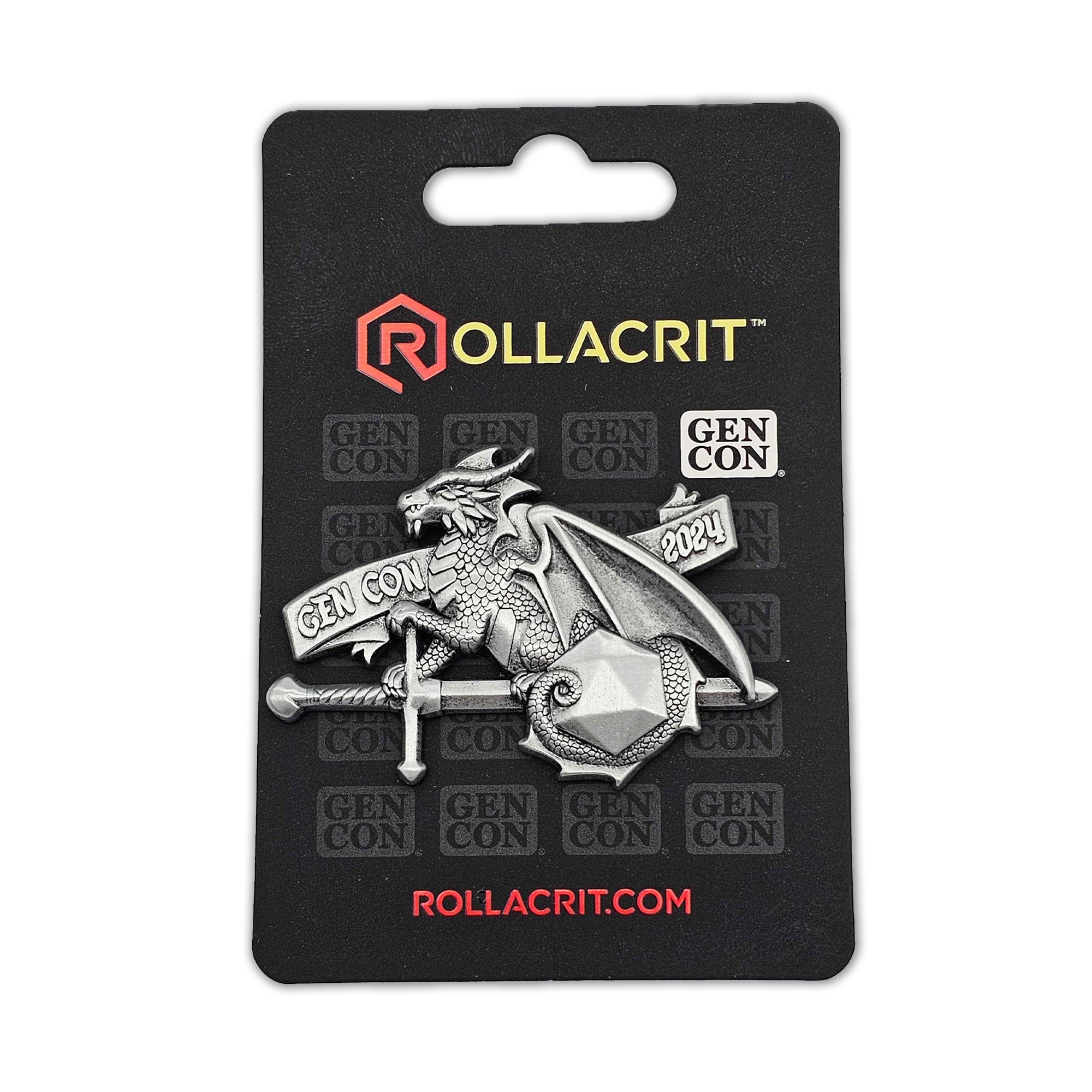 Gen Con 2024 Genevieve Pin | Rollacrit