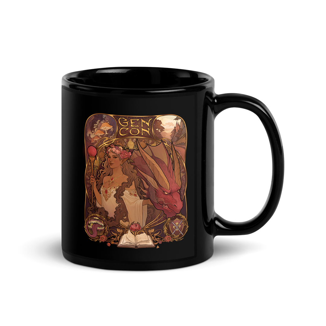 Gen Con 2025 Program Book Mug | Rollacrit