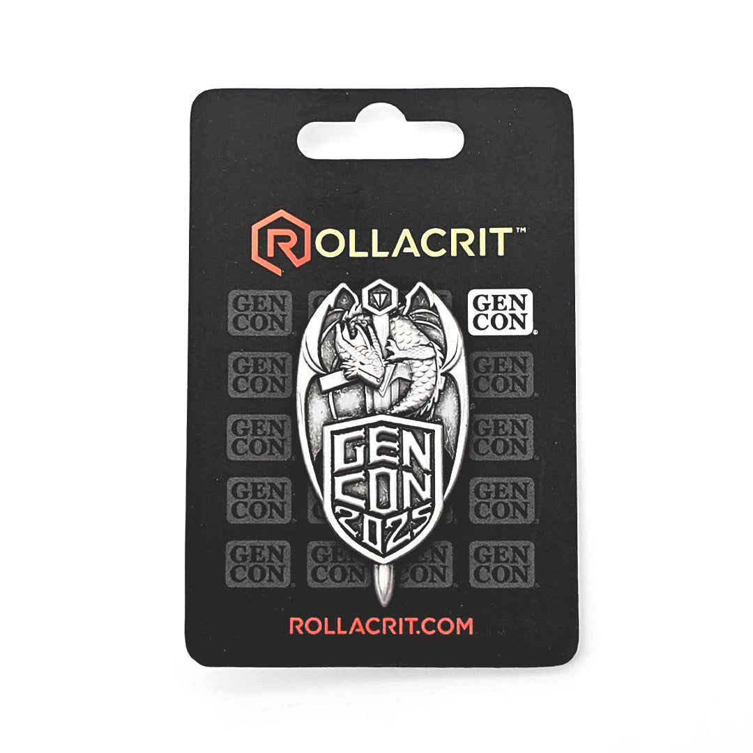 Gen Con 2025 Year Pin | Rollacrit