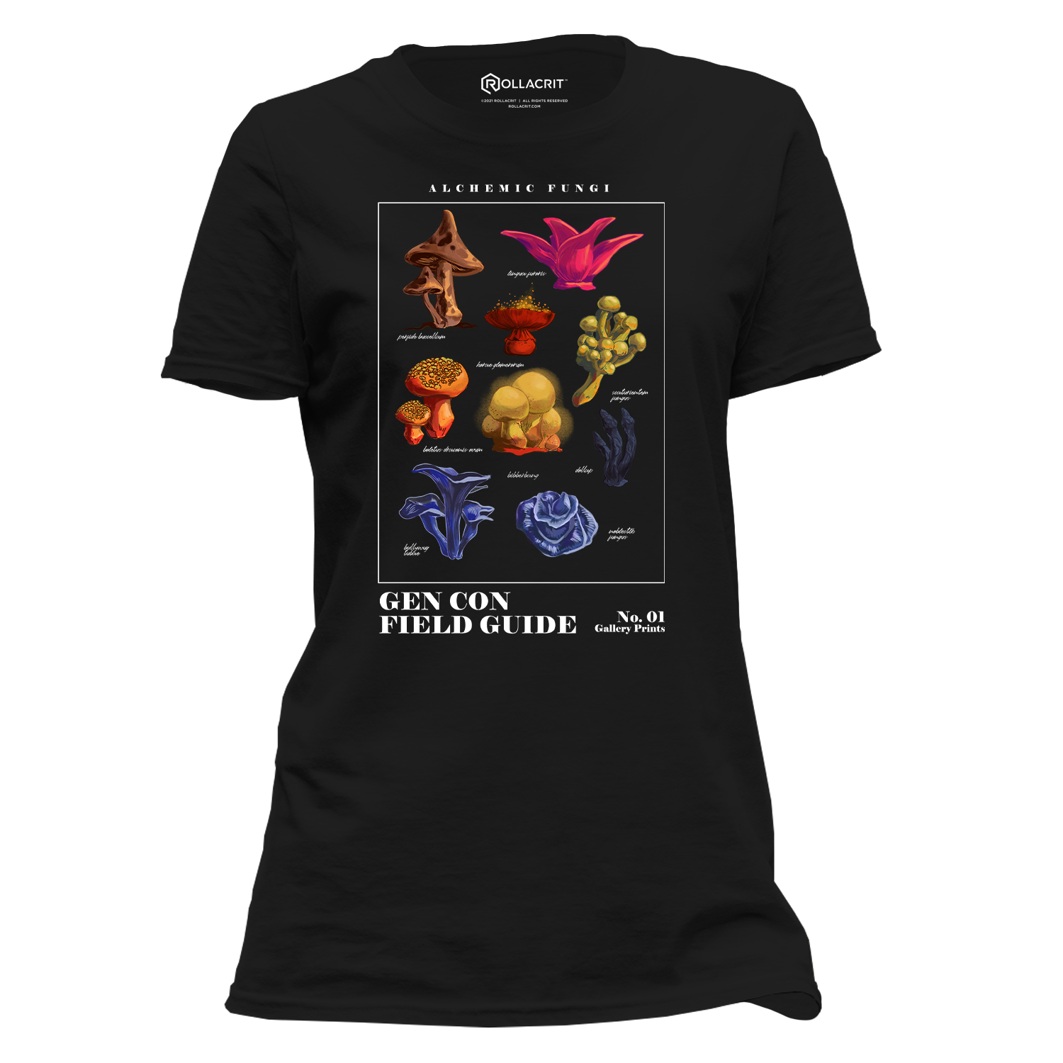 Gen Con Alchemic Fungi Femme T-Shirt | Rollacrit