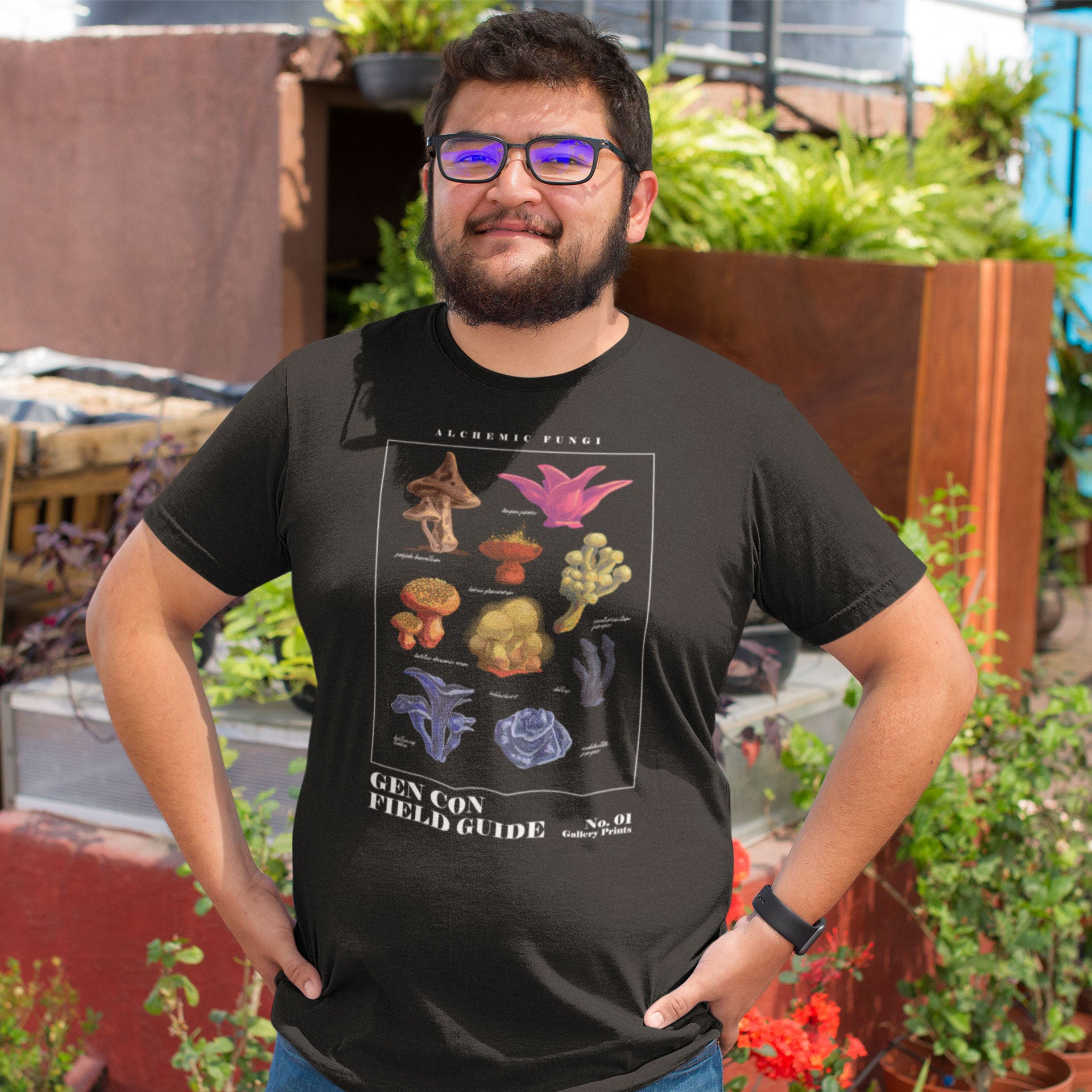 Gen Con Alchemic Fungi T-Shirt | Rollacrit