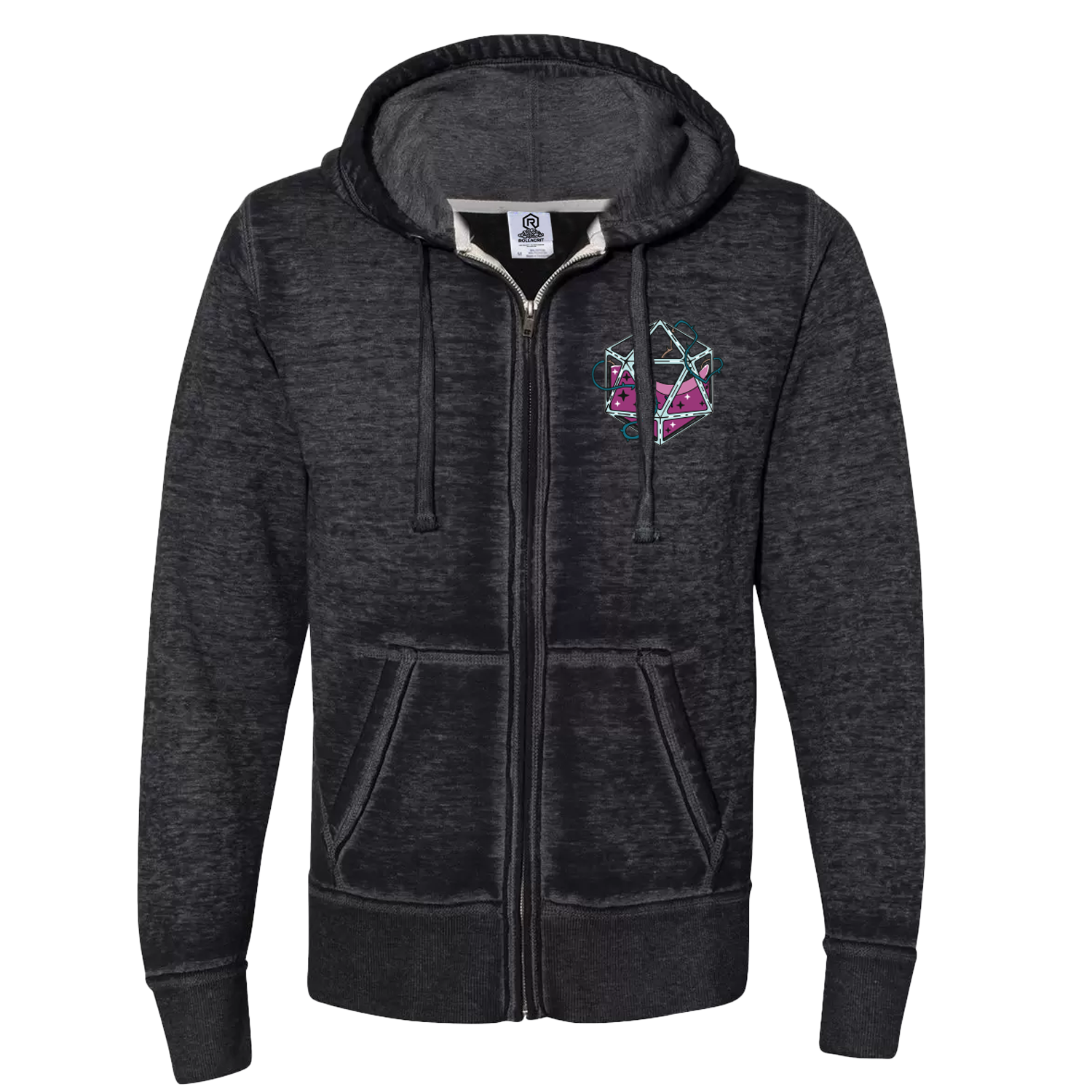Gen Con Damage World Tour 2024 Zip Down Hoodie | Rollacrit