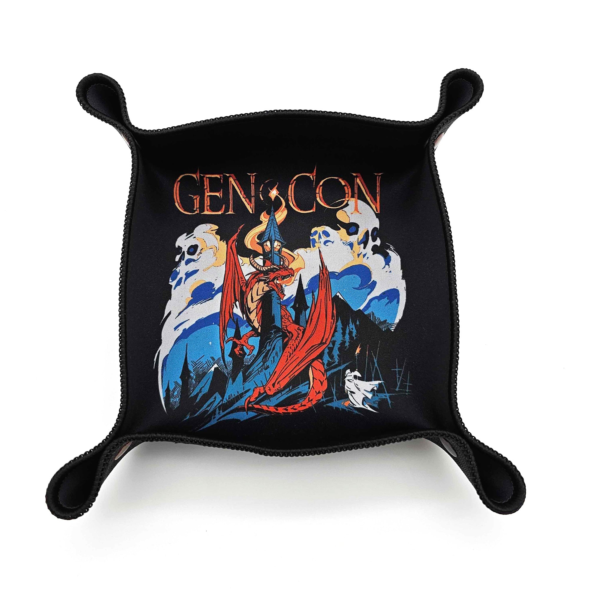 Gen Con Dragon Watch Portable Snap Dice Tray Mouse Pad | Rollacrit