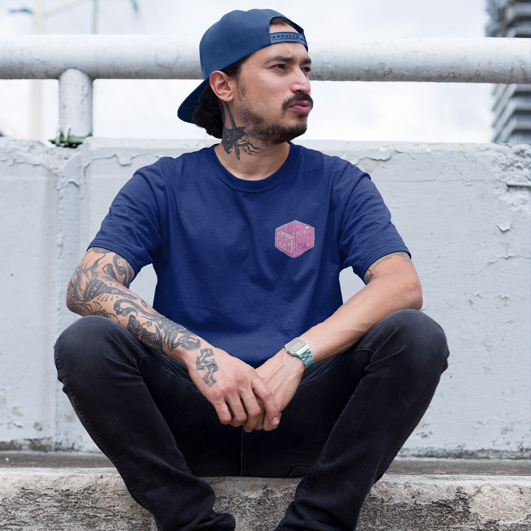 Gen Con Pink Gelatinous Cube T-Shirt | Rollacrit