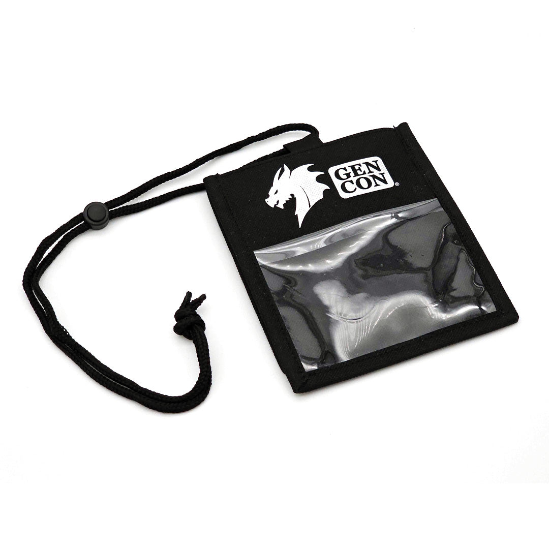 Gen Con Silver Dragon Badge Wallet | Rollacrit