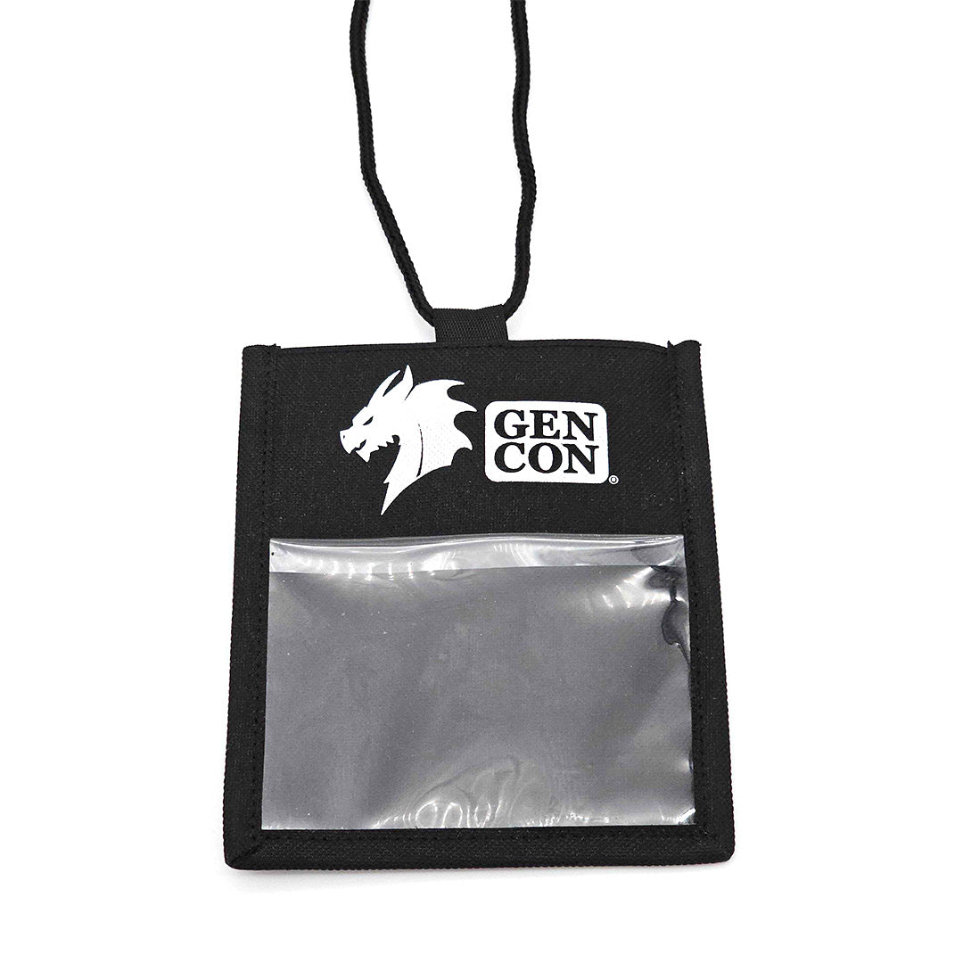 Gen Con Silver Dragon Badge Wallet | Rollacrit