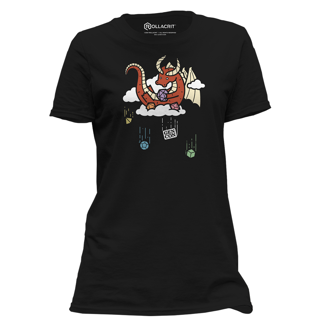 Gen Con Skyrolling Genevieve Femme T-Shirt | Rollacrit