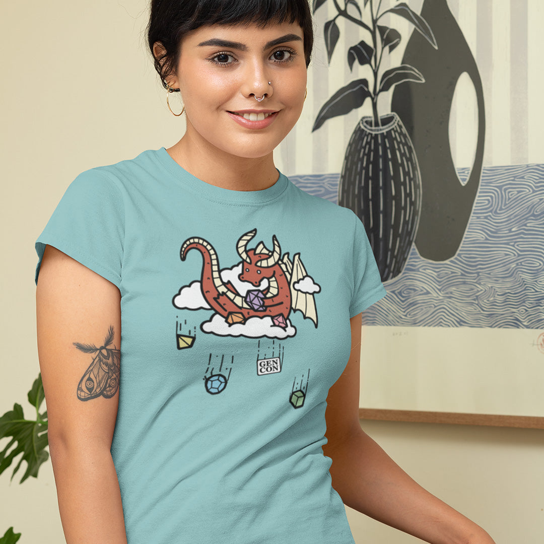 Gen Con Skyrolling Genevieve Femme T-Shirt | Rollacrit