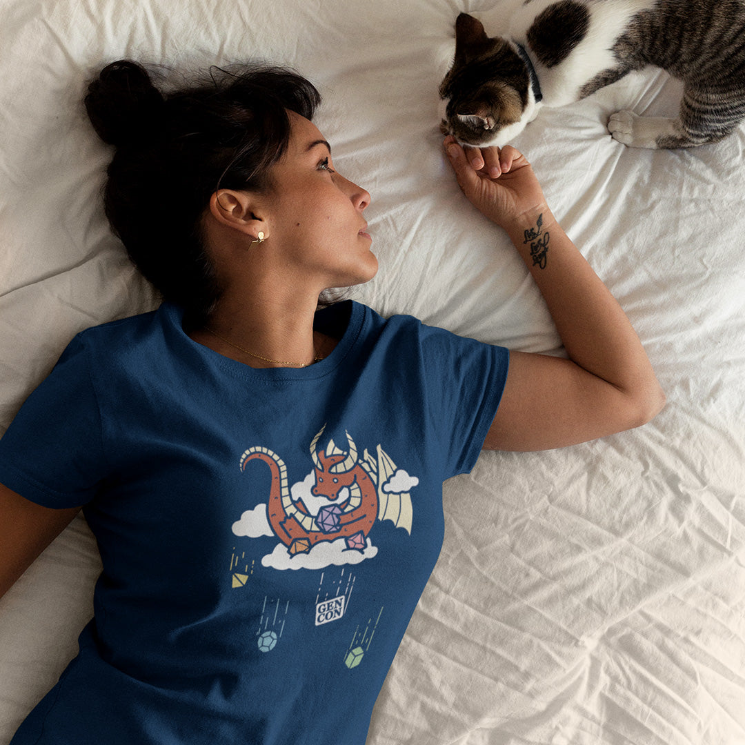 Gen Con Skyrolling Genevieve Femme T-Shirt | Rollacrit