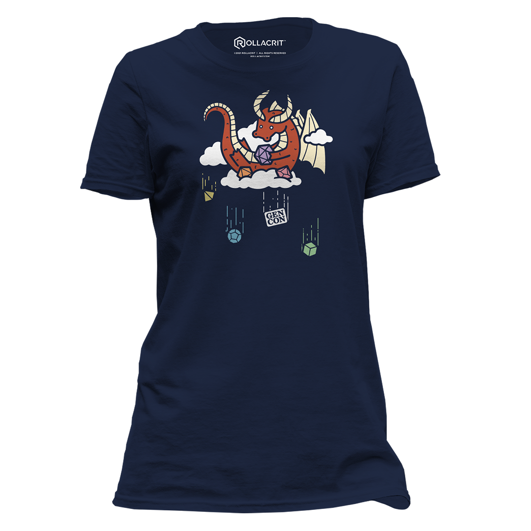 Gen Con Skyrolling Genevieve Femme T-Shirt | Rollacrit