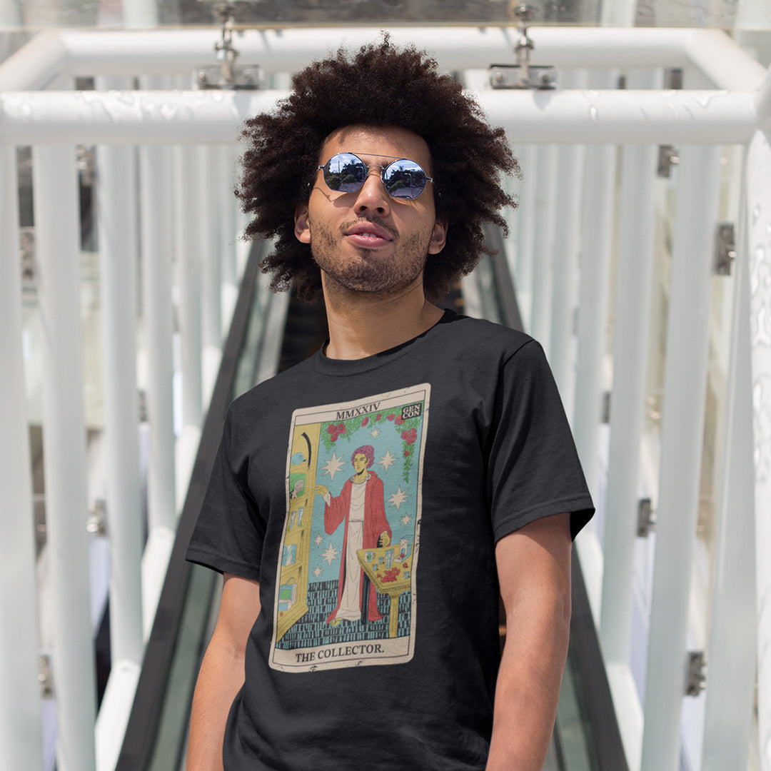 Gen Con The Collector Tarot Card T-Shirt | Rollacrit