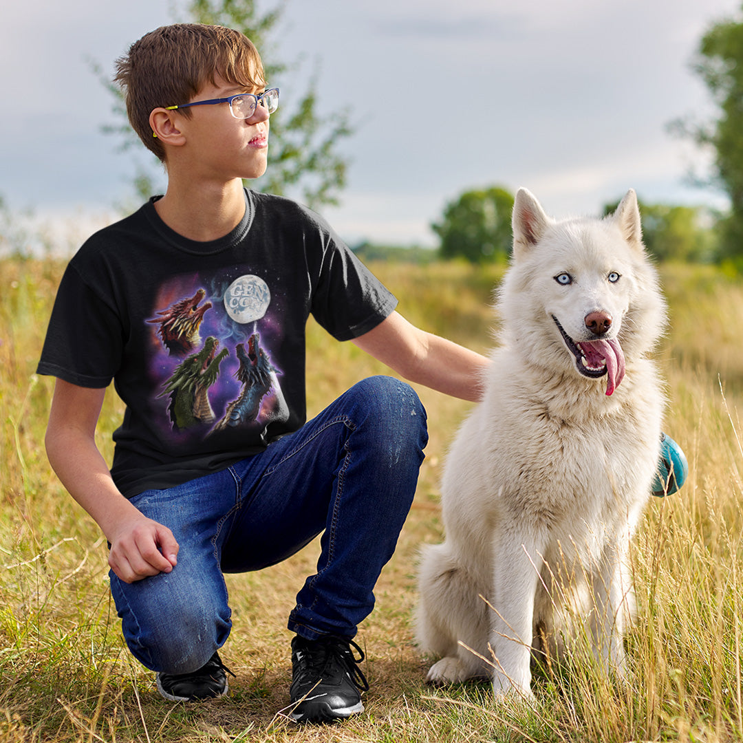 Gen Con Three Dragon Moon Youth T-Shirt | Rollacrit