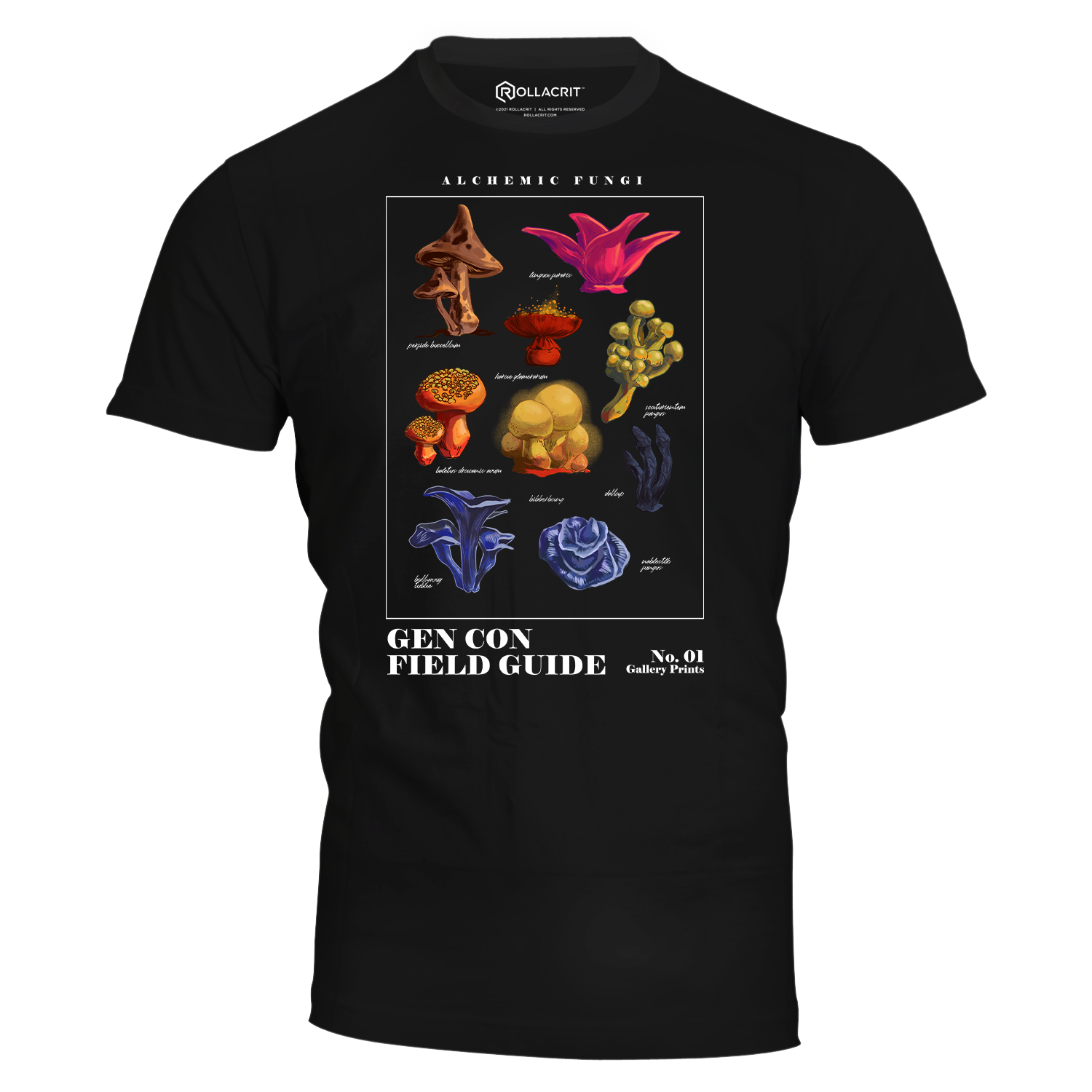Gen Con Alchemic Fungi T-Shirt | Rollacrit