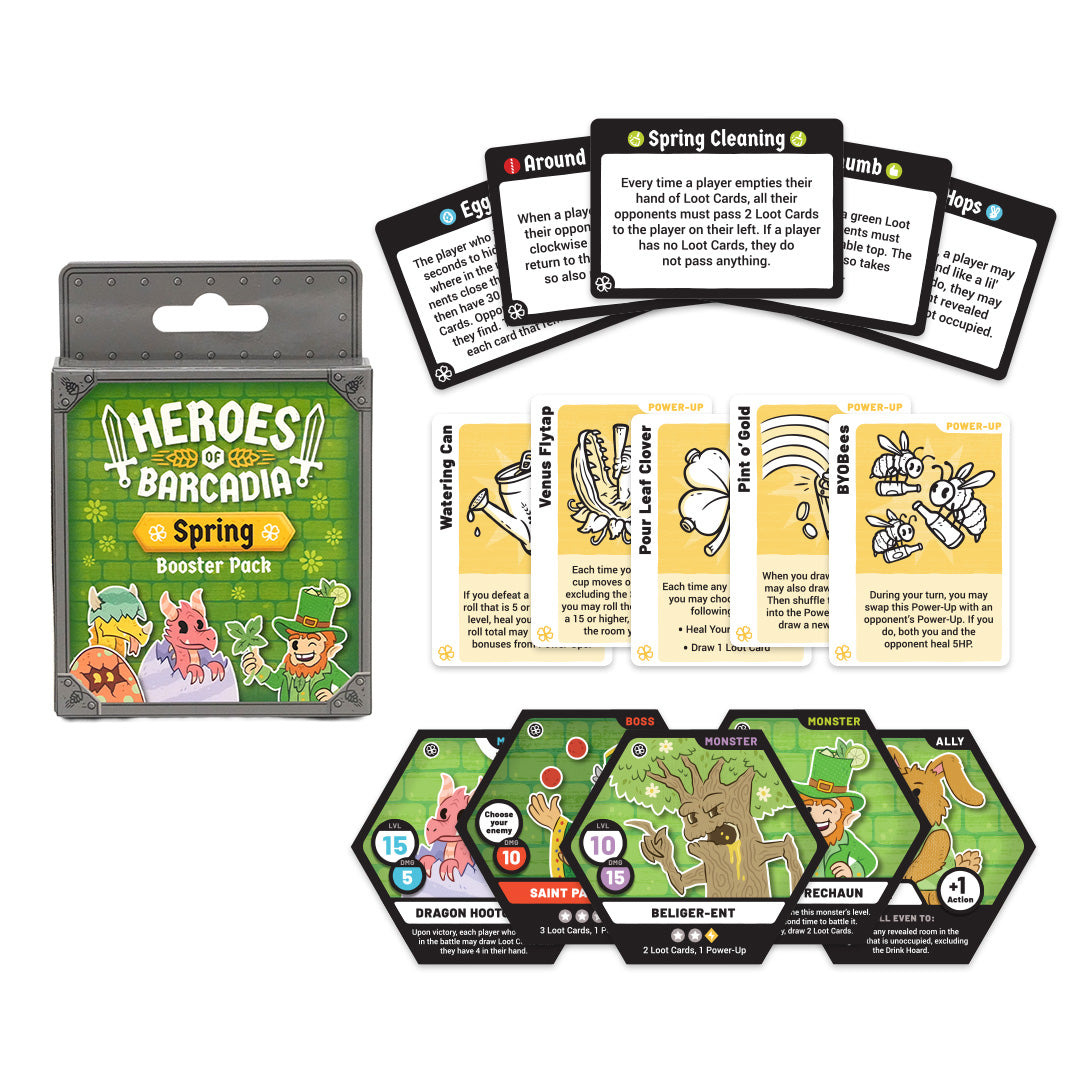 Heroes of Barcadia Spring Booster Pack | Rollacrit