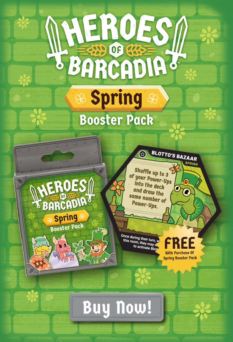 Heroes of Barcadia Spring Booster Pack | Rollacrit