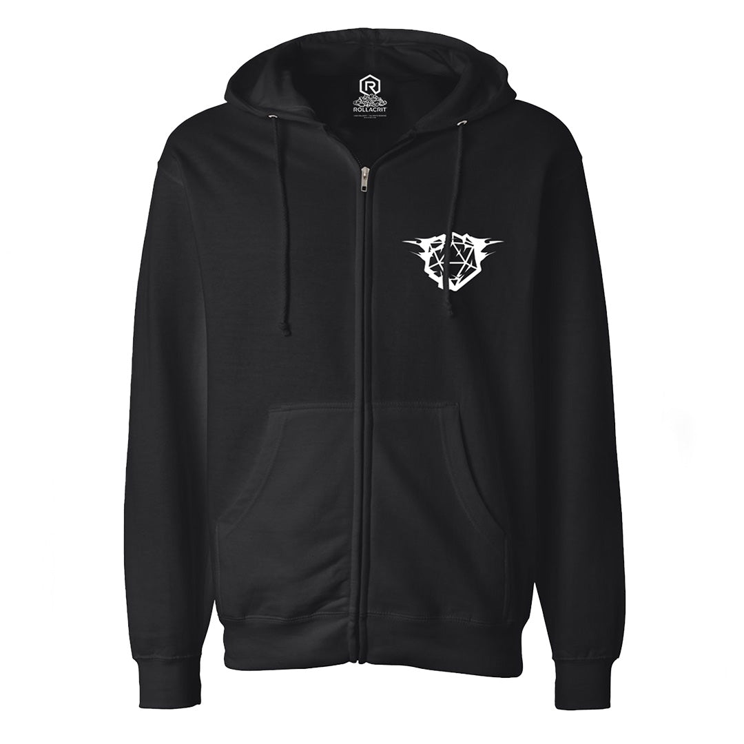 Hydro74 x Gen Con 2025 Genevieve Emblem Zip Down Hoodie | Rollacrit