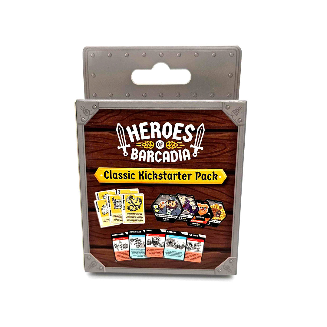 Heroes of Barcadia Classic Kickstarter Card Pack | Rollacrit