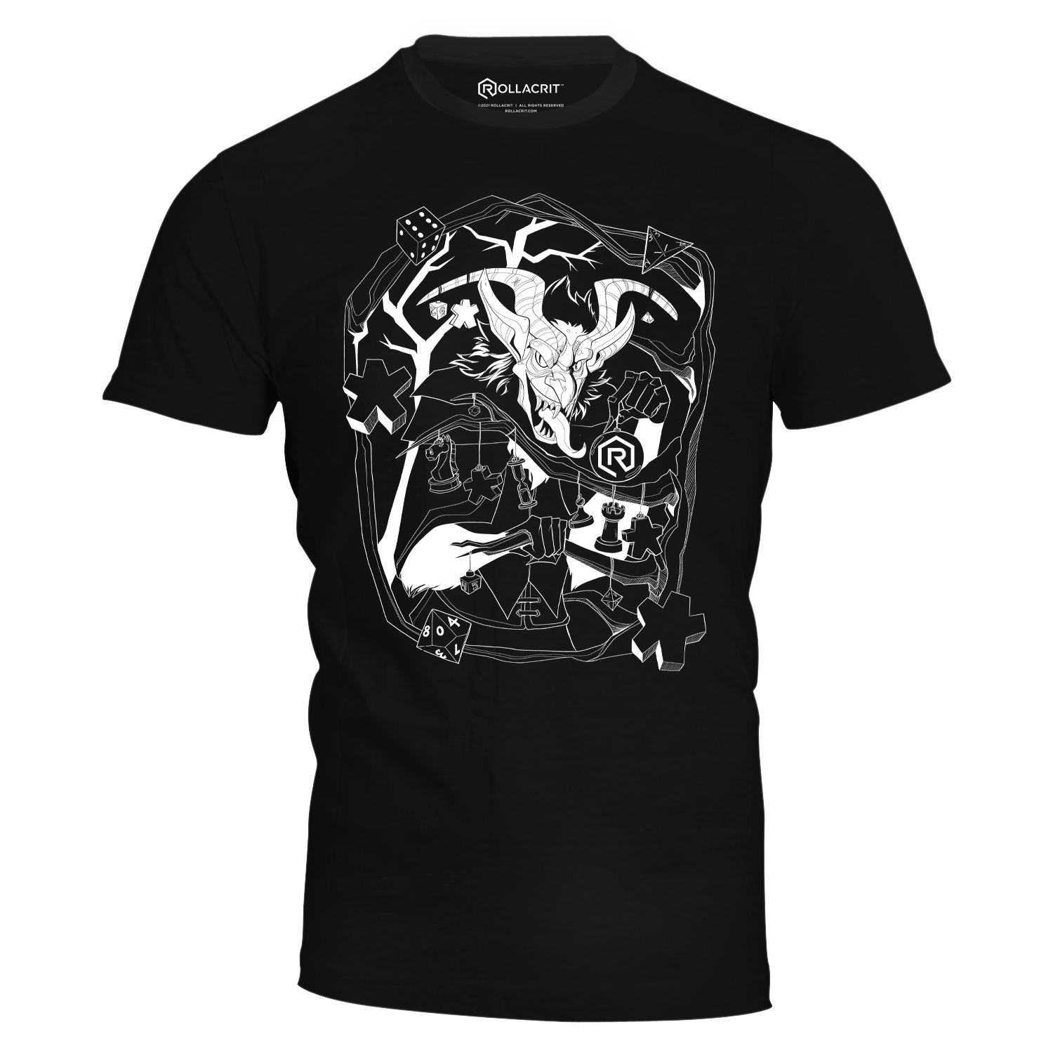 Decorating Krampus T-Shirt | Rollacrit