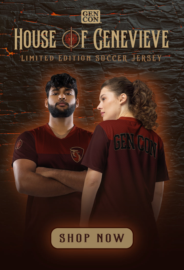 Gen Con 2026 House of Genevieve Limited Edition Soccer Jersey | Rollacrit