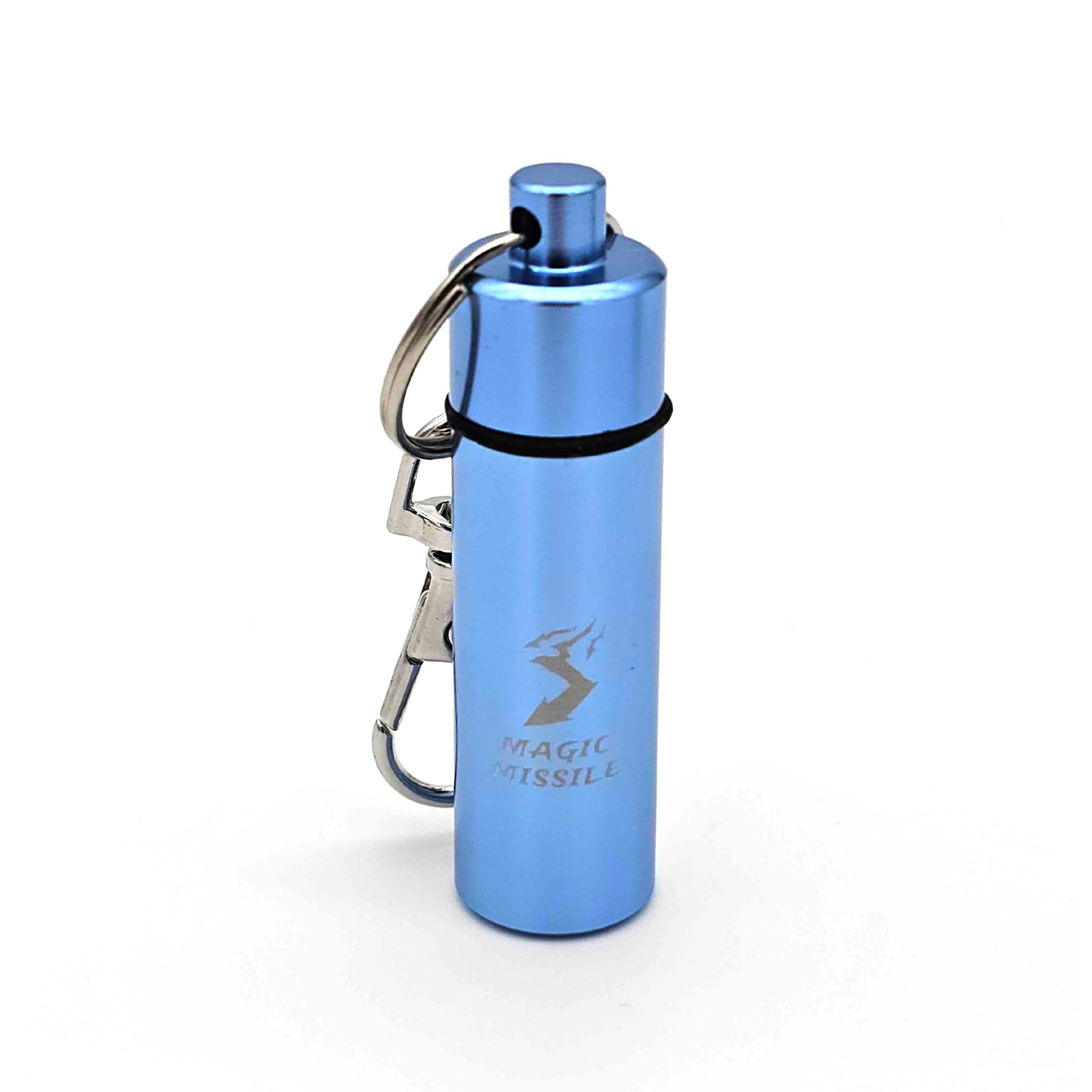 Magic Missile Spell Component Keychain With Tiny 9pc Dice Set | Rollacrit