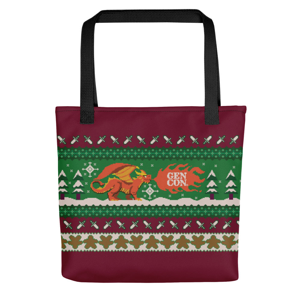 Gen Con 2023 Genevieve Holiday Tote Bag | Rollacrit