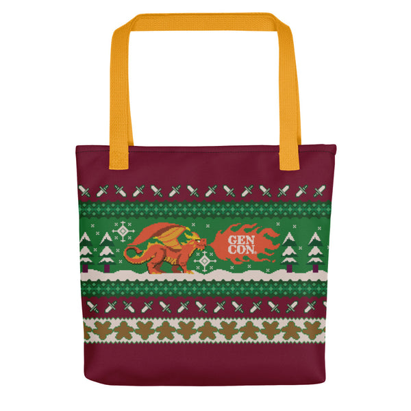 Gen Con 2023 Genevieve Holiday Tote Bag | Rollacrit