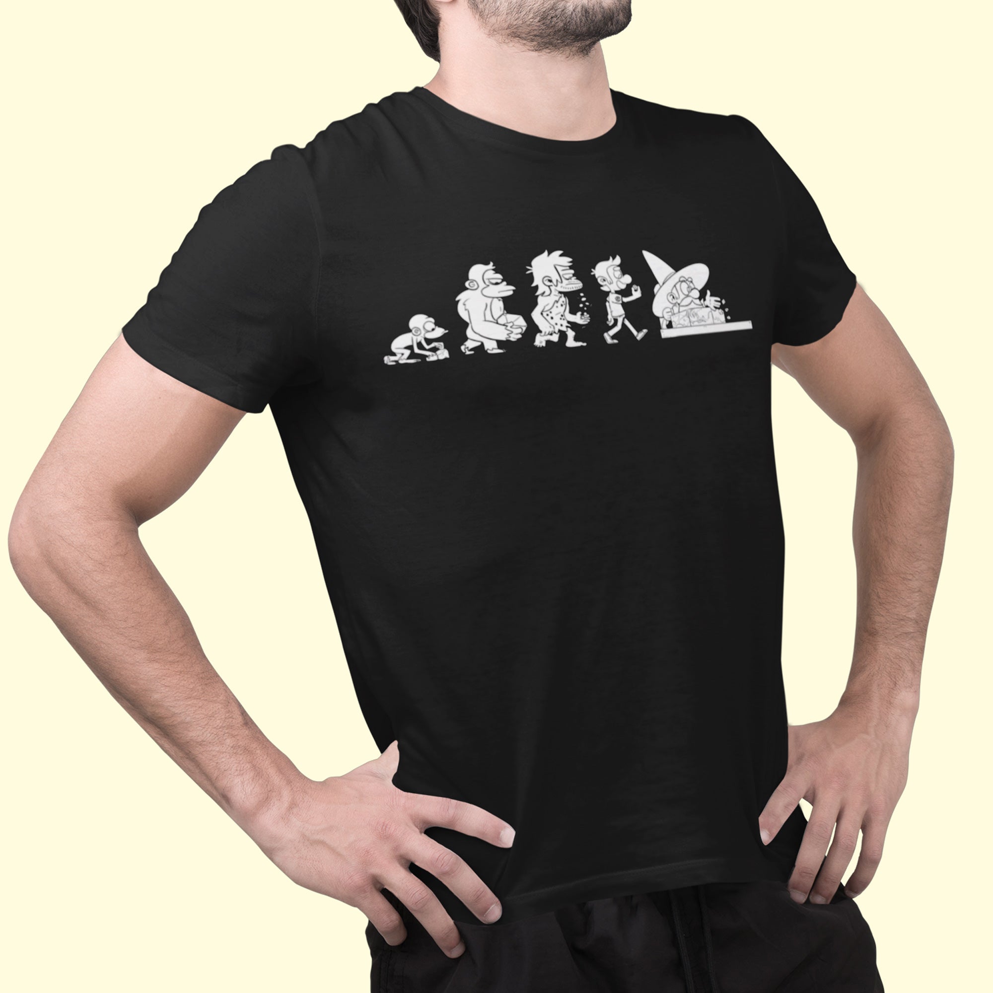 Evolution of Geek T-Shirt | Rollacrit