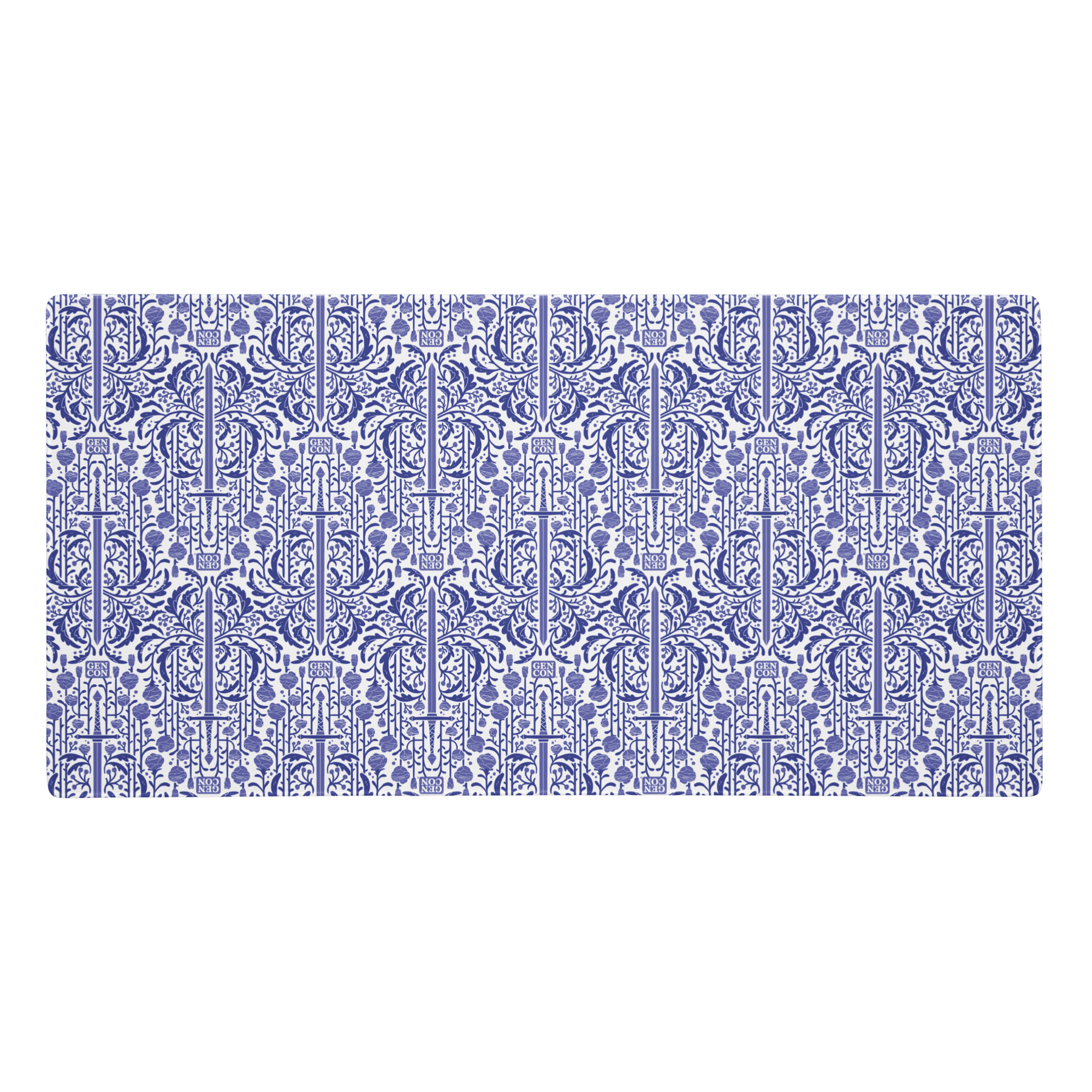 Gen Con Floral Sword Pattern Mouse Pad | Rollacrit