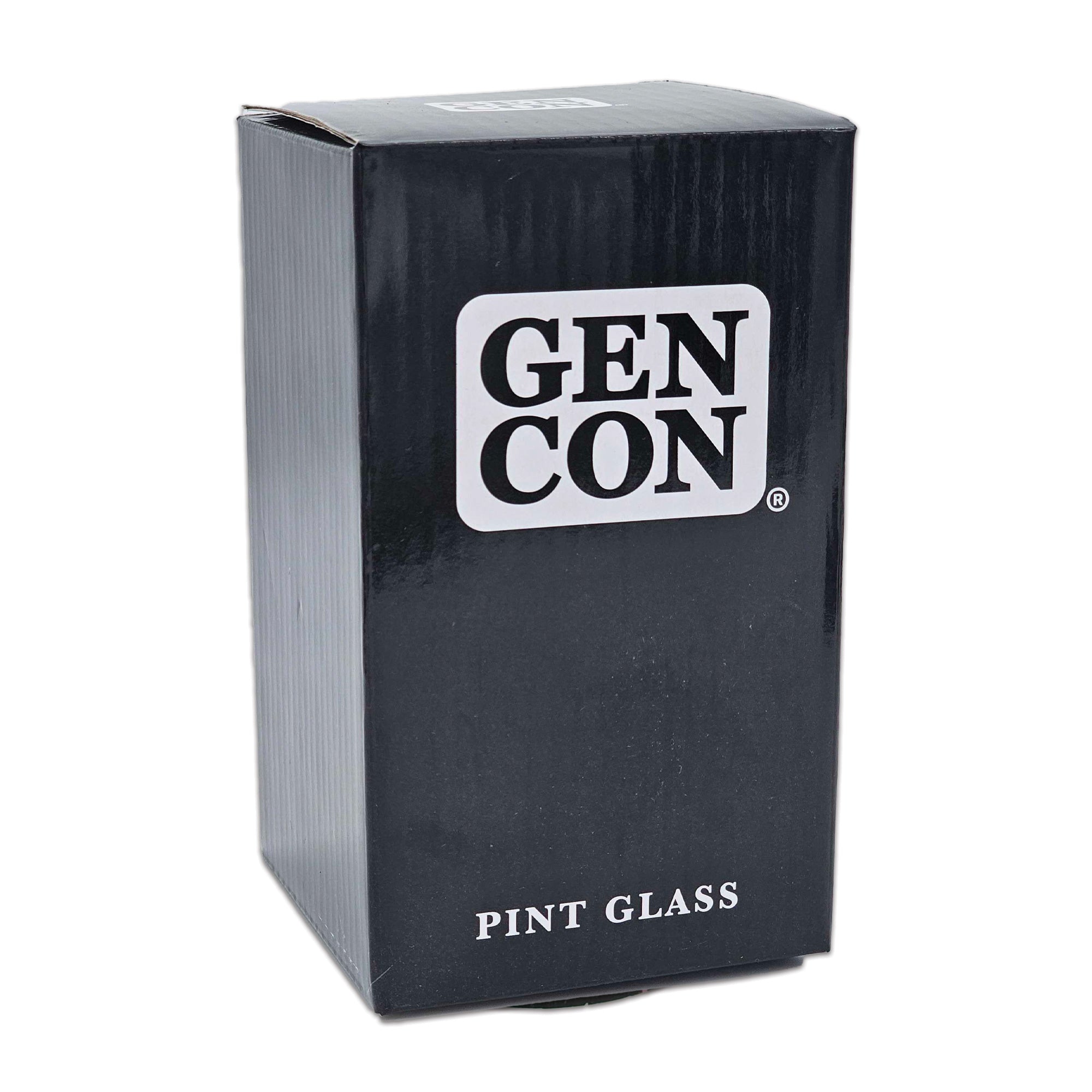 Gen Con 2023 Genevieve Pint Glass | Rollacrit