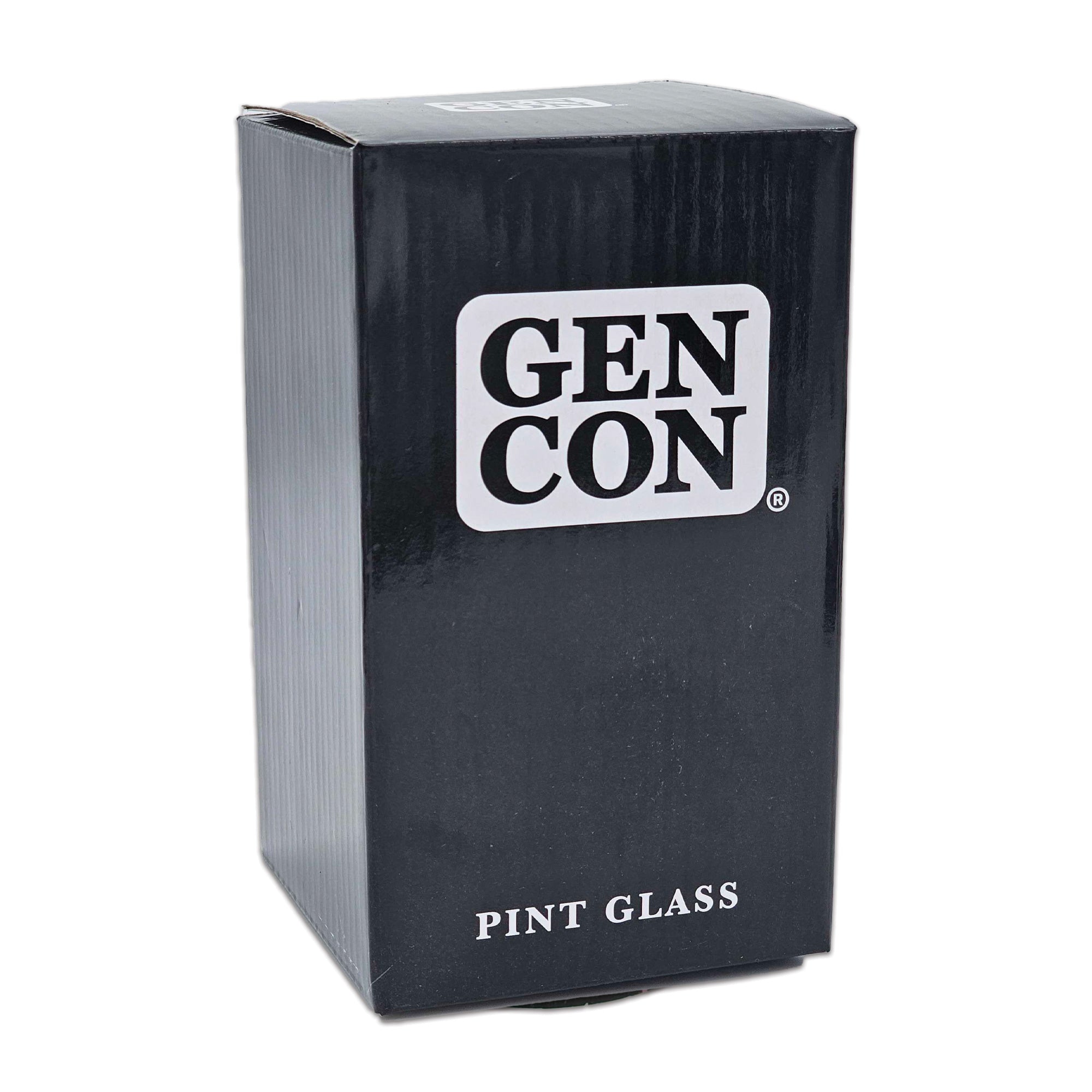 Gen Con 2023 Genevieve Pint Glass | Rollacrit
