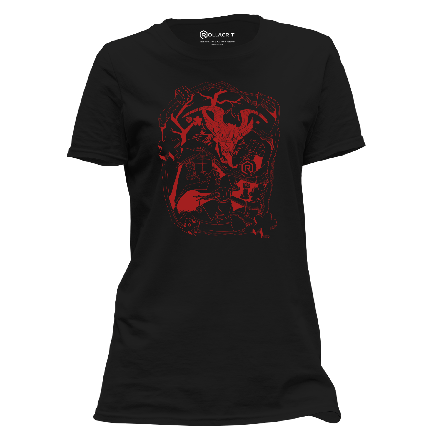 Decorating Krampus Femme T-Shirt | Rollacrit