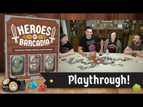 Heroes of Barcadia Party Pack Retail Edition | Rollacrit
