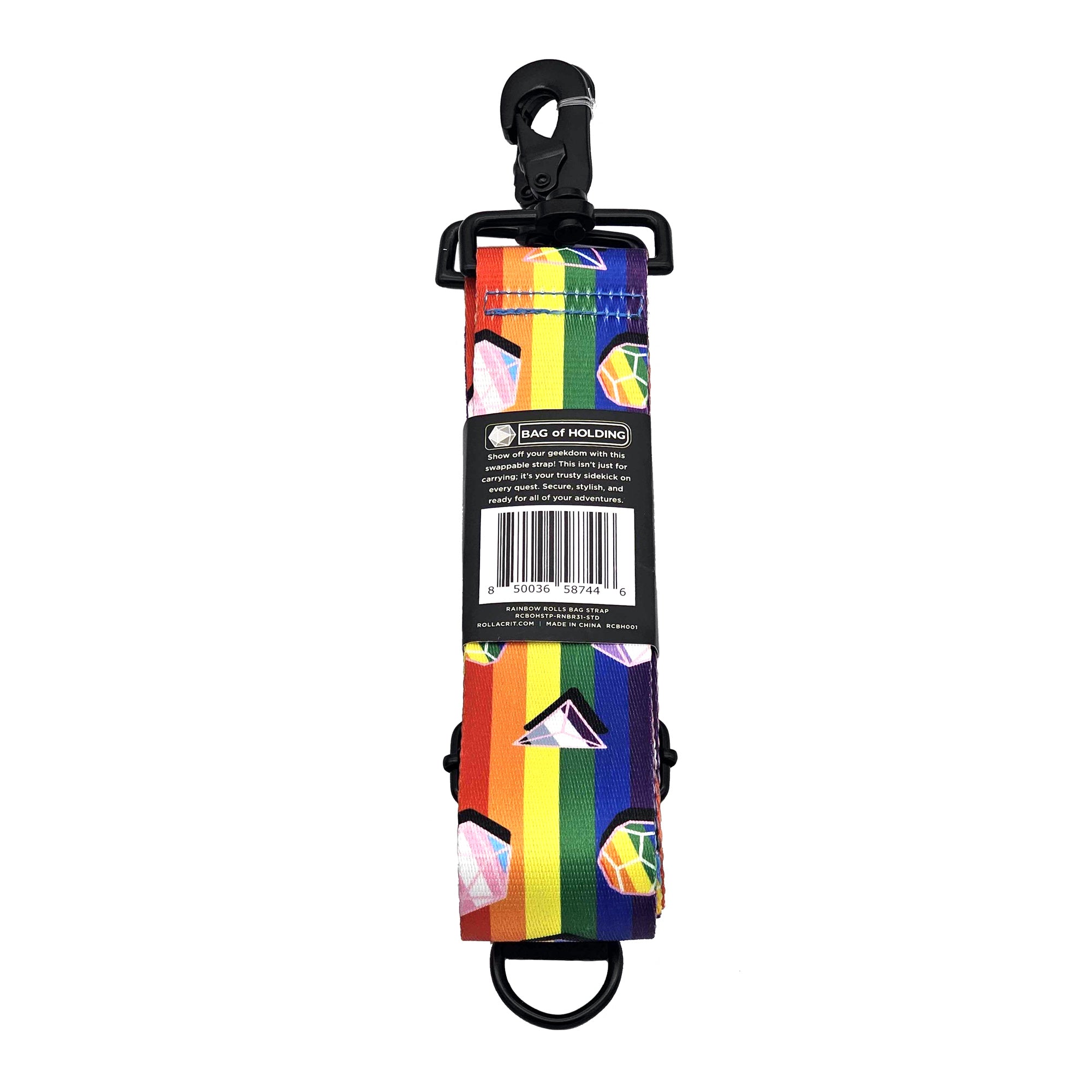 Rainbow Rolls 55-inch Tabletop Gaming Bag Strap | Rollacrit