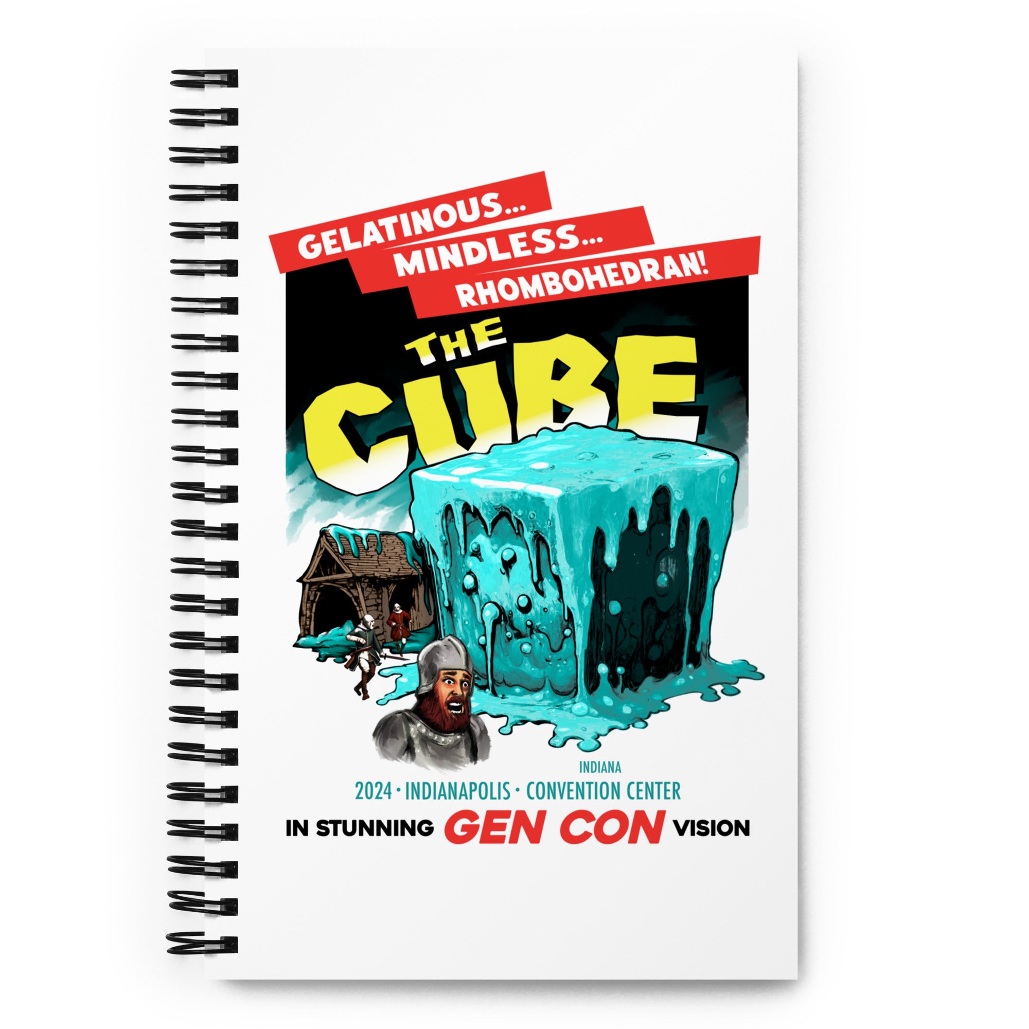Gen Con "The Cube" Spiral Notebook | Rollacrit
