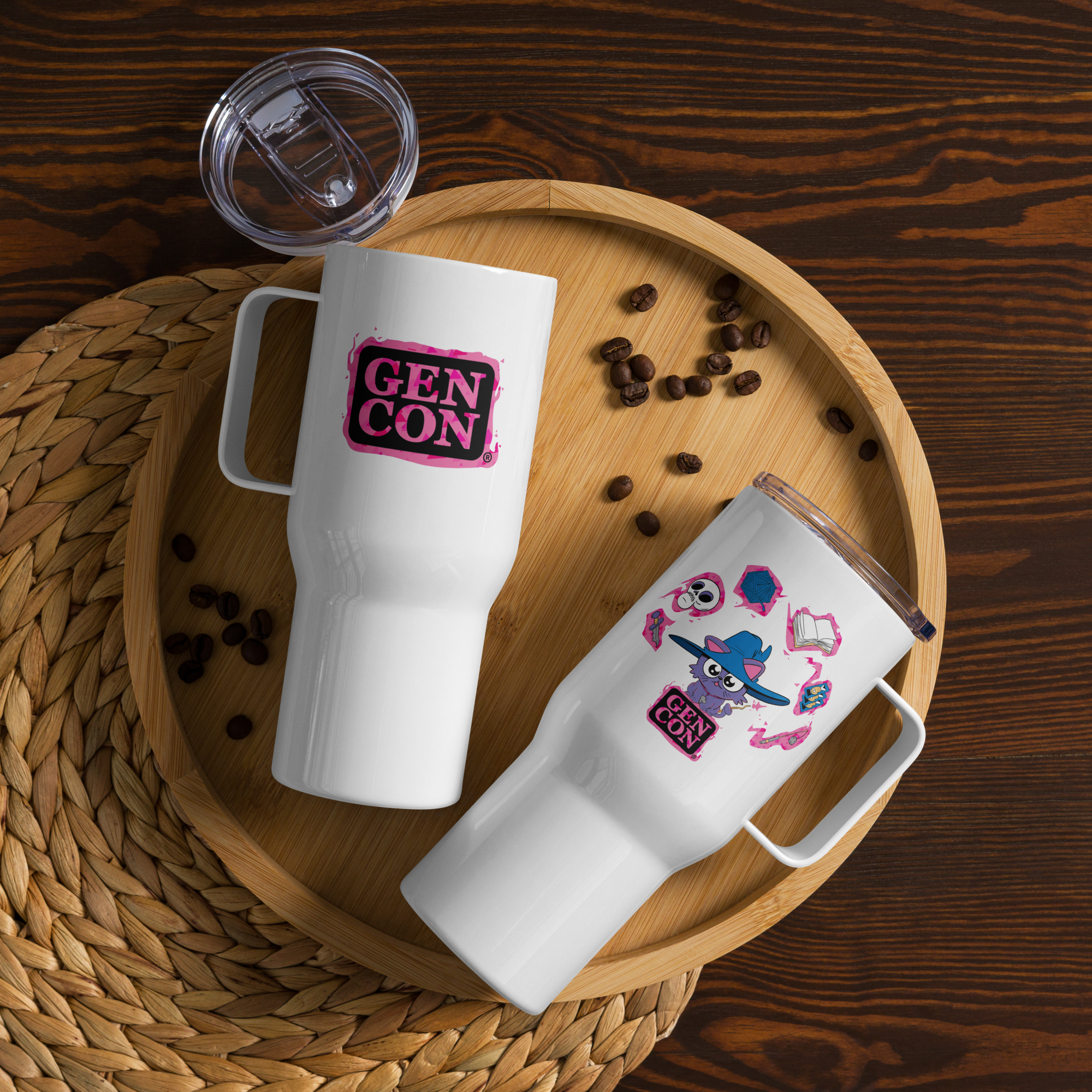 Gen Con My Little Cat Wizard Travel Mug | Rollacrit