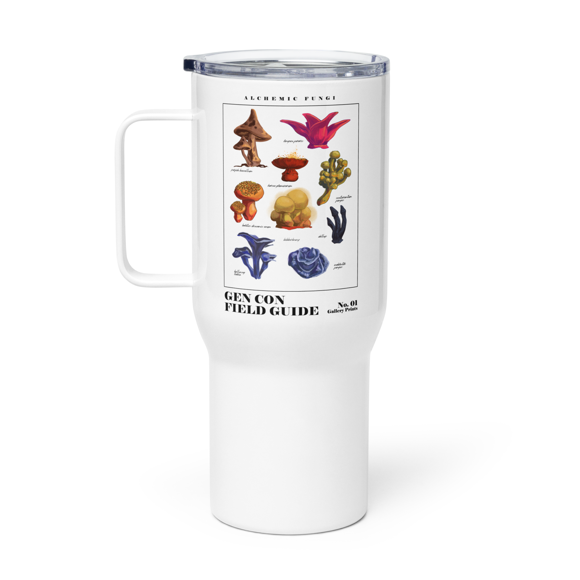 Gen Con Alchemic Fungi Travel Mug | Rollacrit