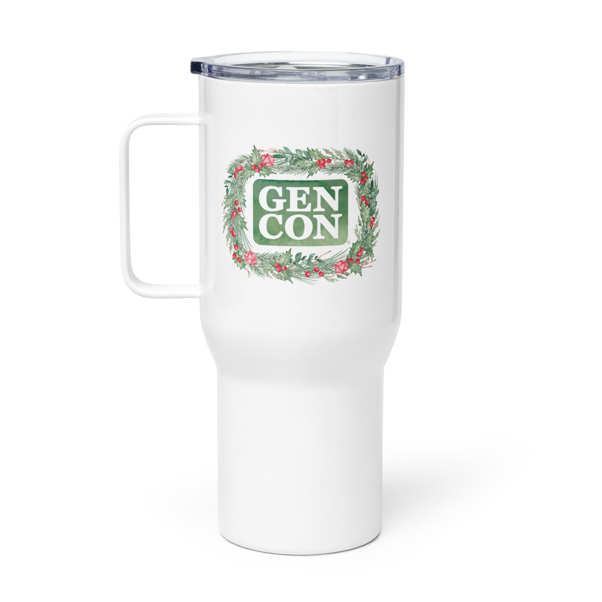 Gen Con Holiday Wreath Travel Mug | Rollacrit