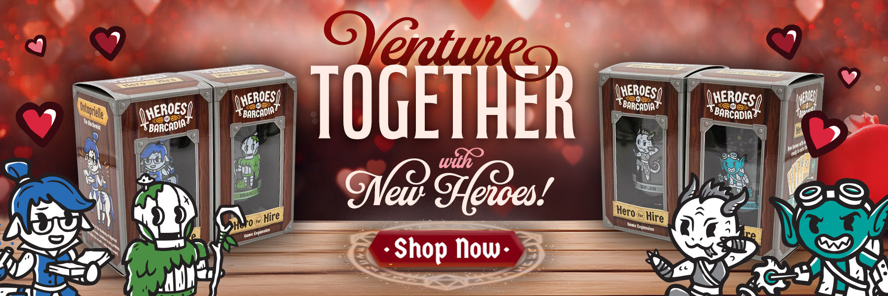 Rollacrit | Heroes for Hire - Venture together with new Heroes! (Desktop)