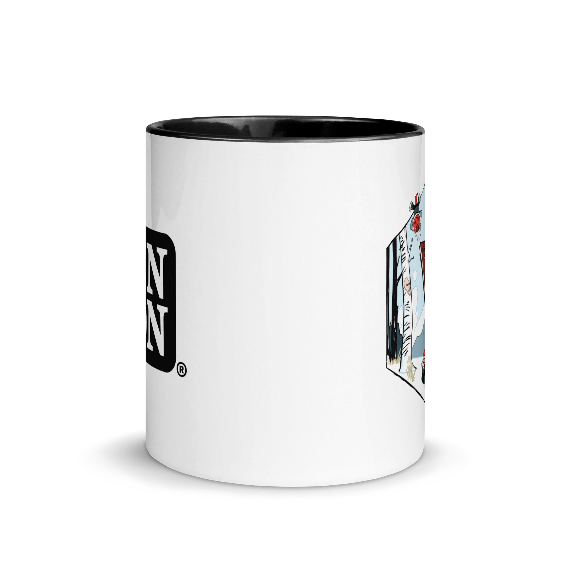 Black Gen Con Kobolds Sledding Mug | Rollacrit