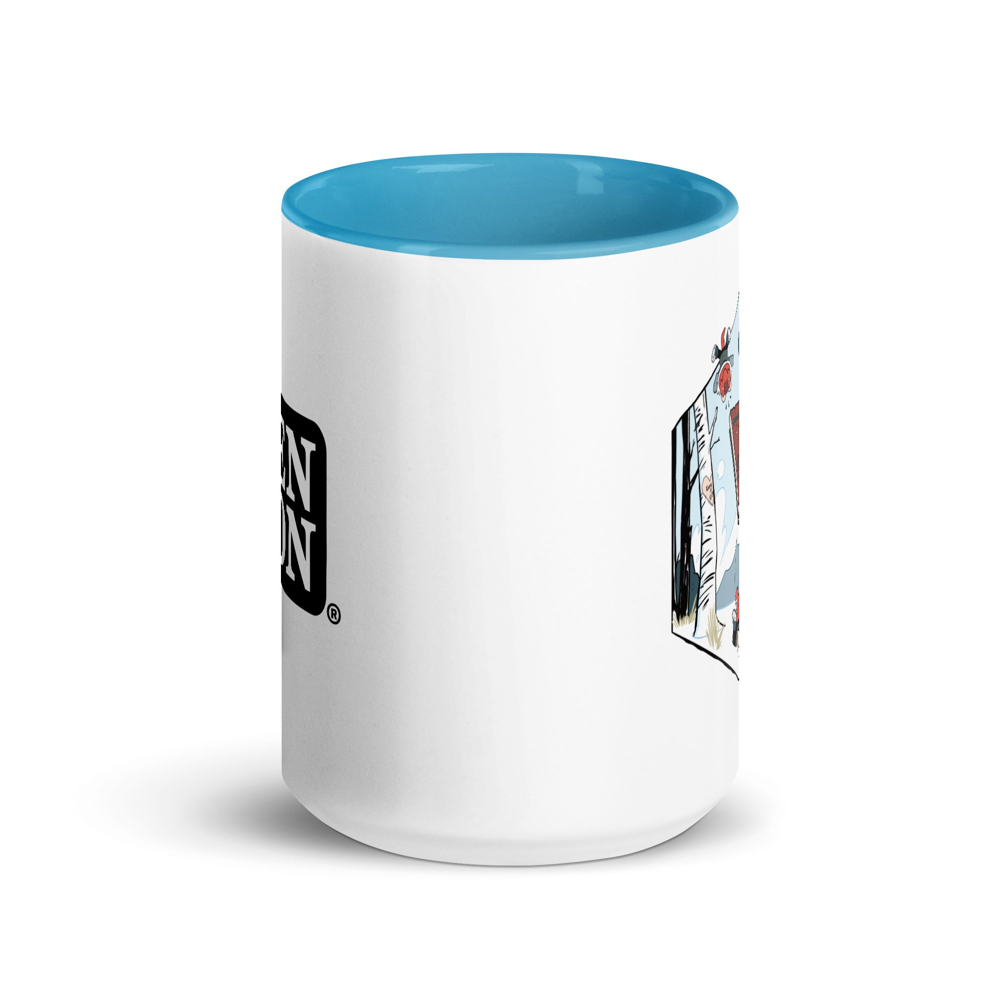 Blue Gen Con Kobolds Sledding Mug | Rollacrit