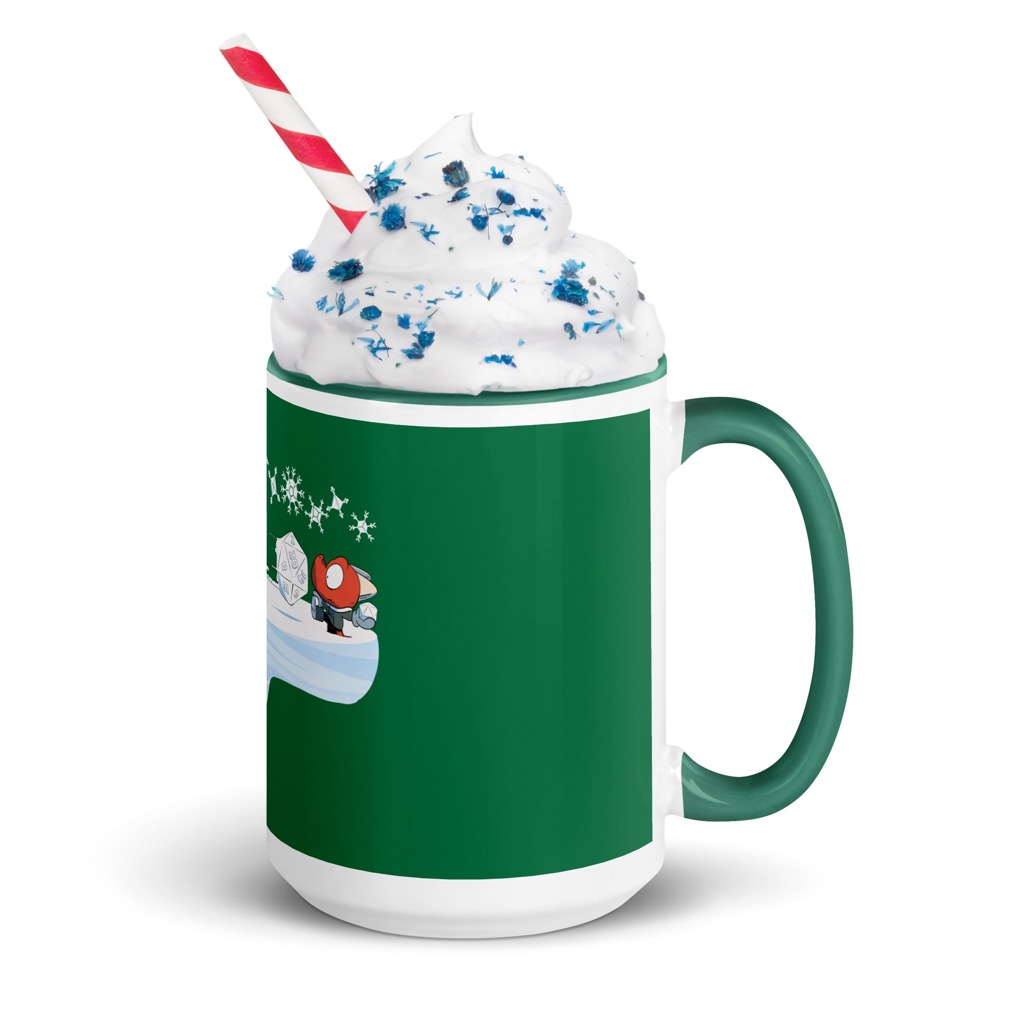 Gen Con Kobold Snowball Fight Green Mug | Rollacrit