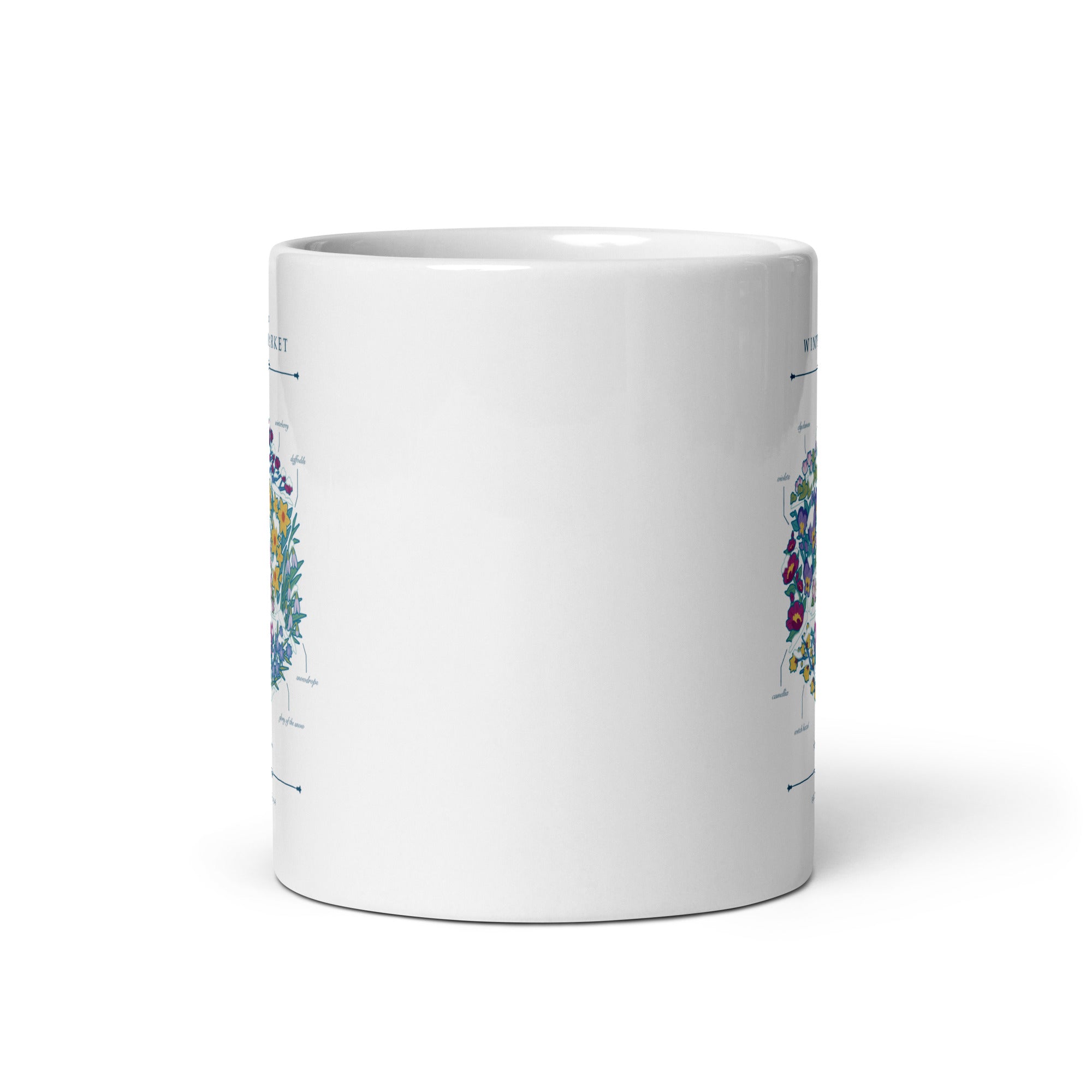 Gen Con Winter Floral d20 Mug | Rollacrit