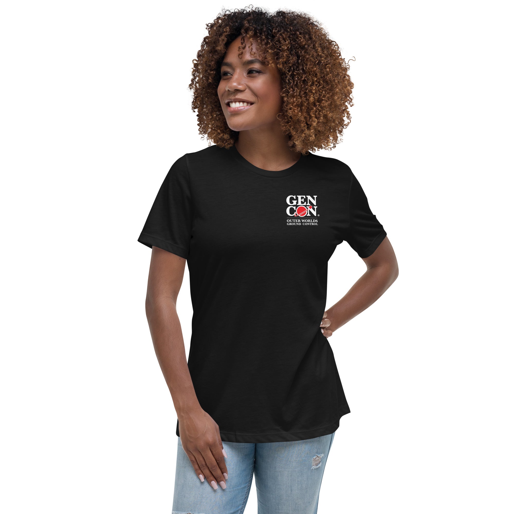 Gen Con Outer Worlds Ground Control Femme T-Shirt | Rollacrit