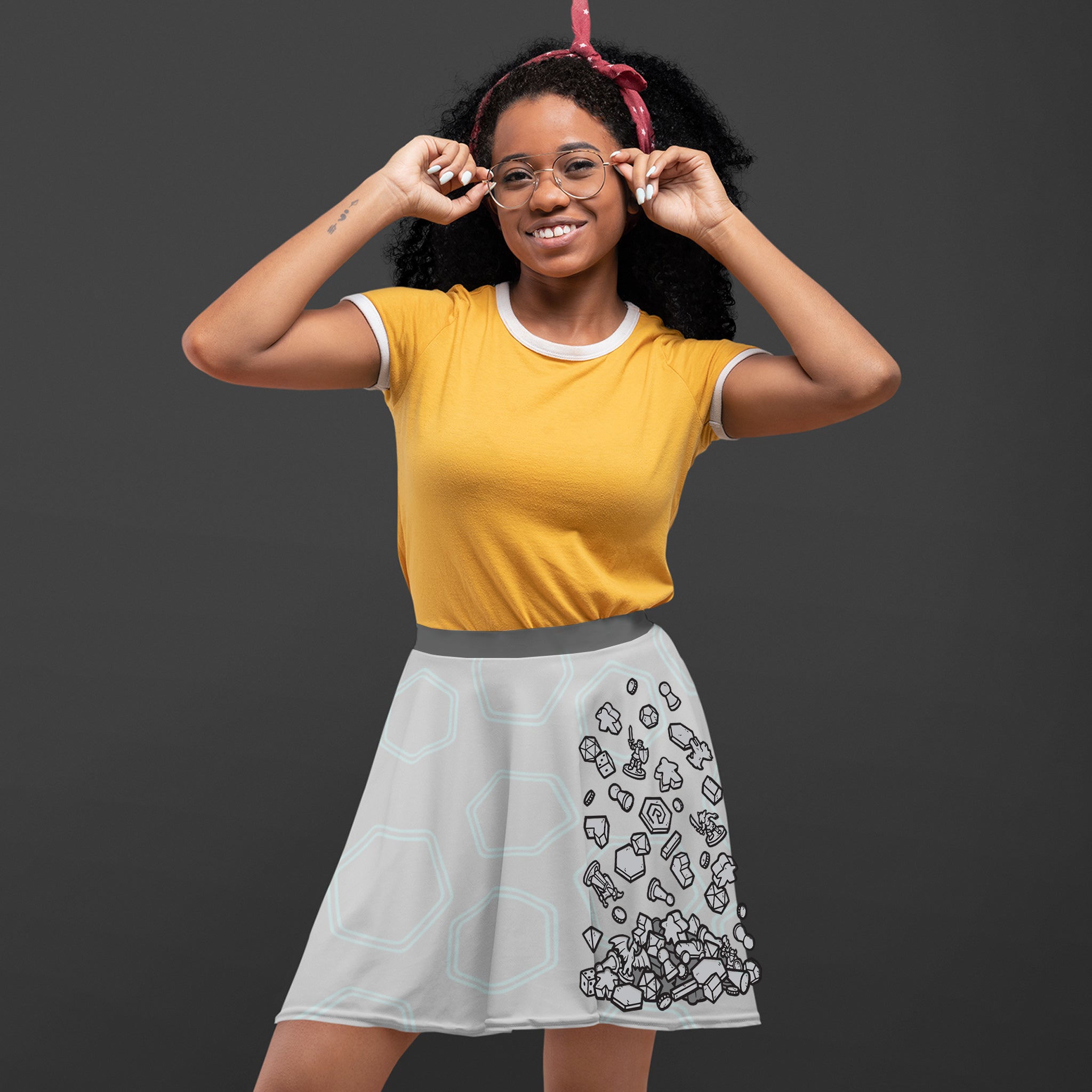 Crit Falls Apart Skater Skirt | Rollacrit