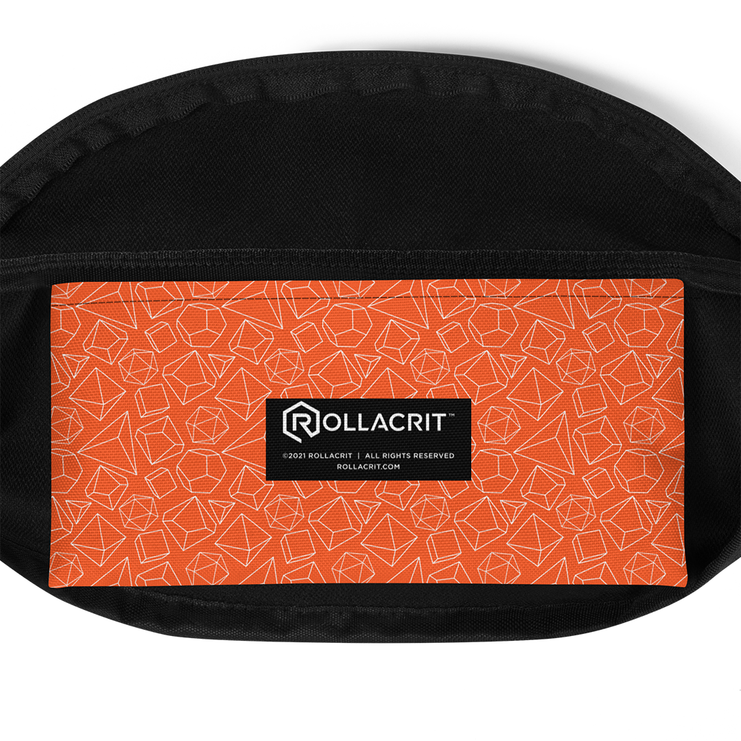 Gen Con Dice Pattern Fanny Pack | Rollacrit