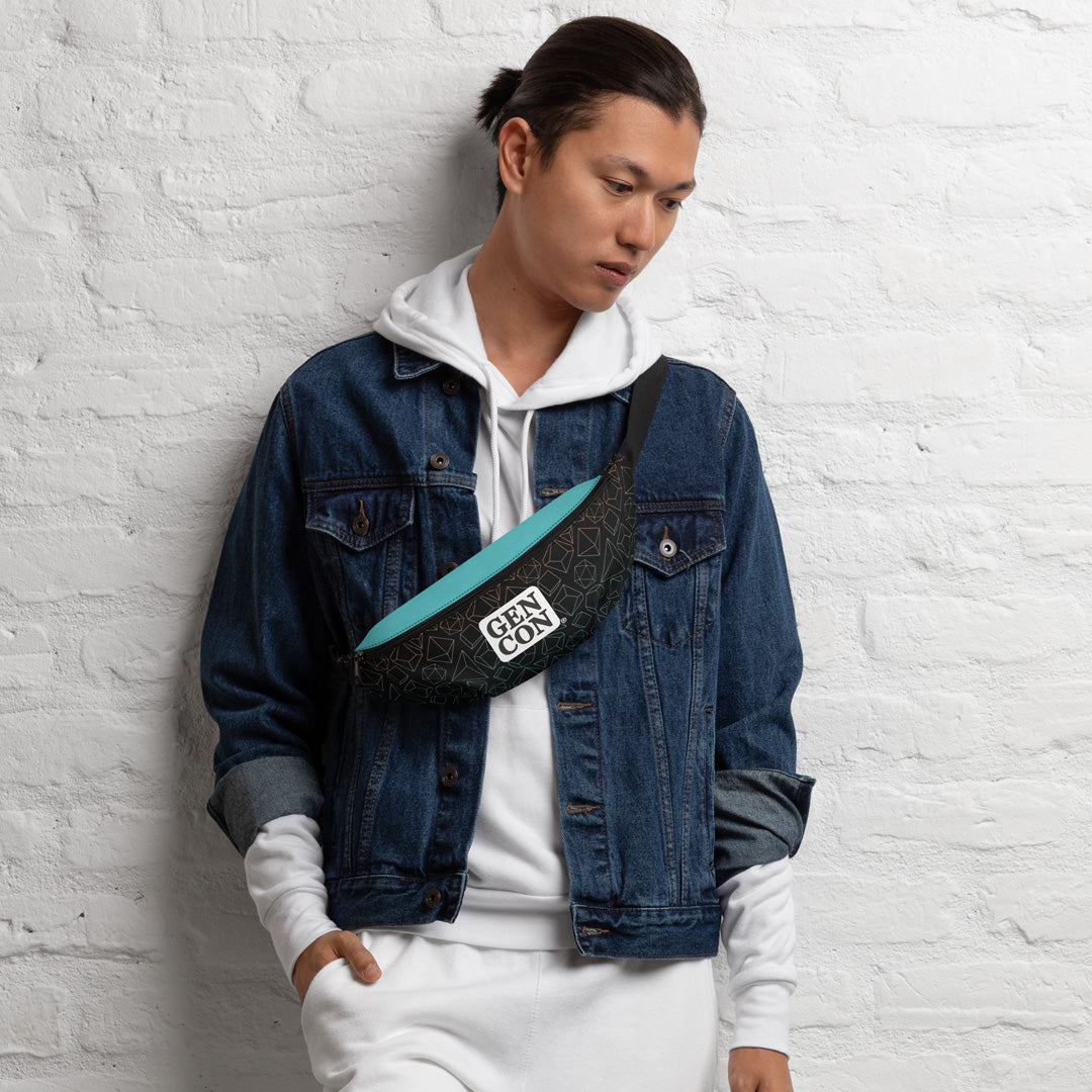 Gen Con Dice Pattern Fanny Pack | Rollacrit